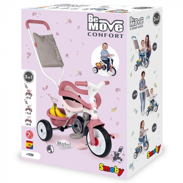 Tricicleta Smoby Be Move Comfort pink [14]