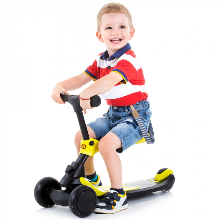Trotineta Chipolino X-Press 2 in 1 yellow [7]
