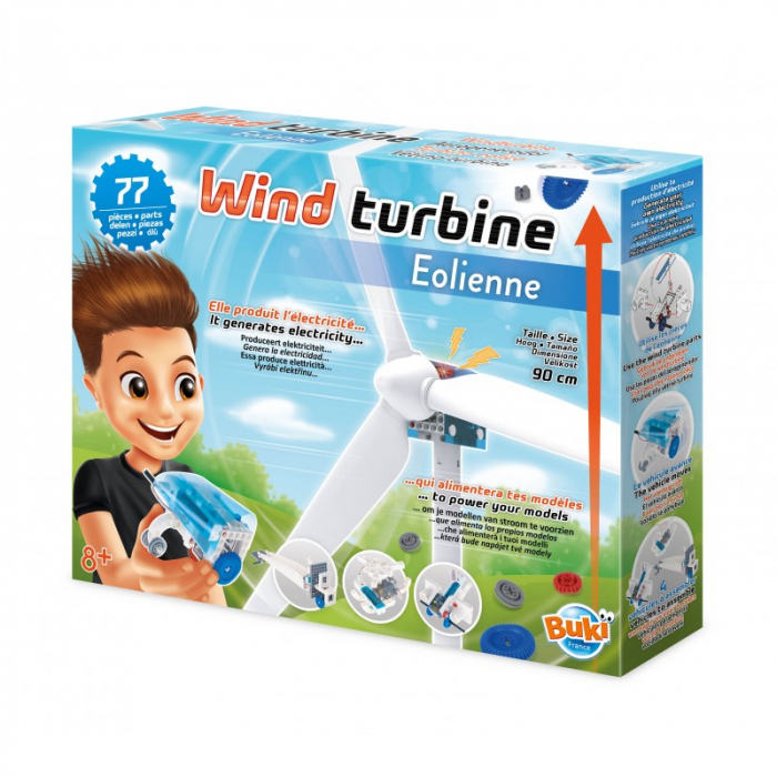 Turbina eoliana 90 cm Set stiinta si inginerie pentru copii [1]