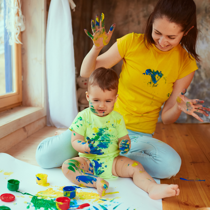 Vopsea Lavabila Carioca Baby Finger Paint 2+, 500ml [4]