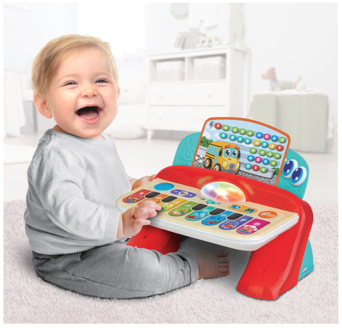 WINFUN PIAN CU SUNETE SI LUMINI CU 8 TASTE [3]