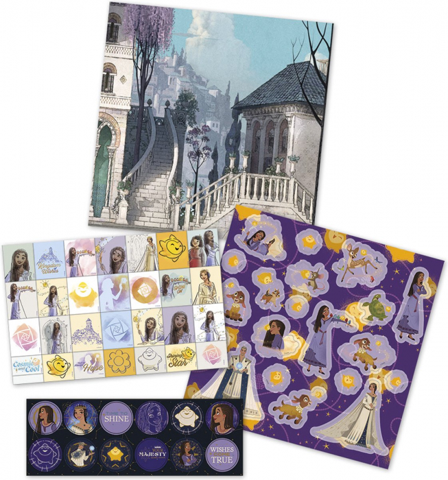 Set cu abtibilduri Disney Wish [4]