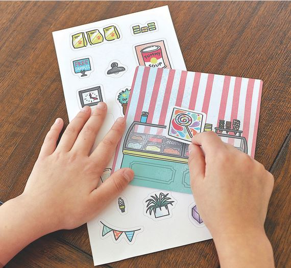 Wonderhood Corner Shops – Cartierul meu, magazinele din colt, joc de constructie si imaginatie [4]