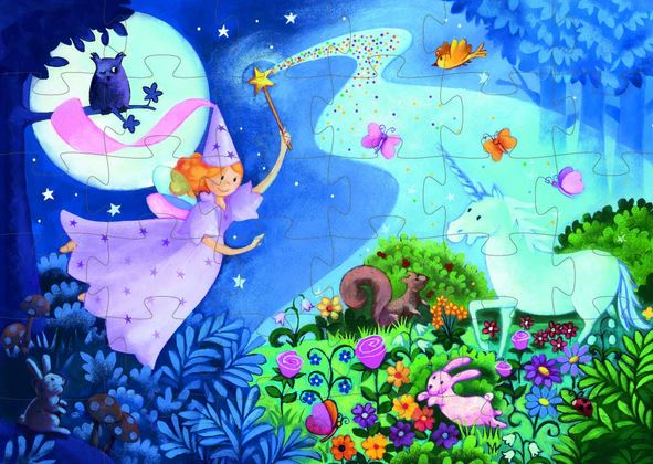 Puzzle Zana si unicornul [2]