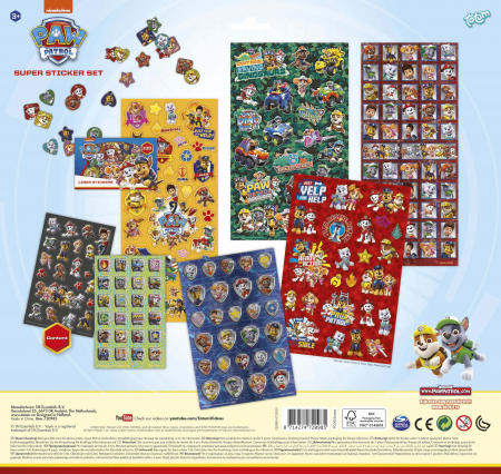 Super set abtibilduri Paw Patrol, Patrula Catelusilor [1]