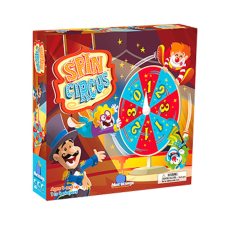 Cadouri 4 ani - Blue Orange-Joc de logică Spin Circus