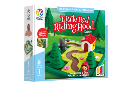 Jocuri educative - Little Red Riding Hood - Deluxe, joc de logica cu 48 de provocari, editie lb. Romana