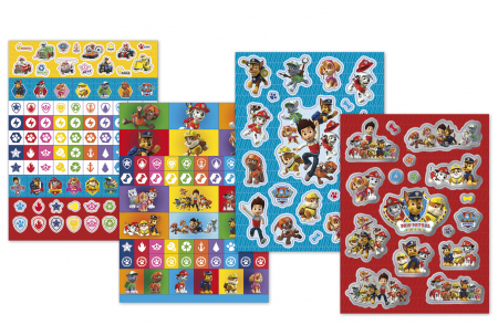 Carticica cu abtibilduri Paw Patrol, Patrula Catelusilor [1]