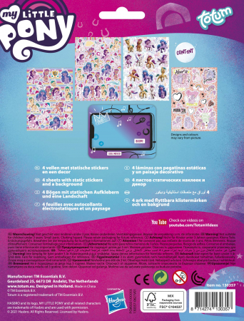 Abtibilduri repozitionabile Disney My Little Poney [3]