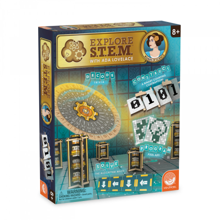 Jucarii 6-8 ani - MindWare-Descopera STEM cu Ada Lovelace
