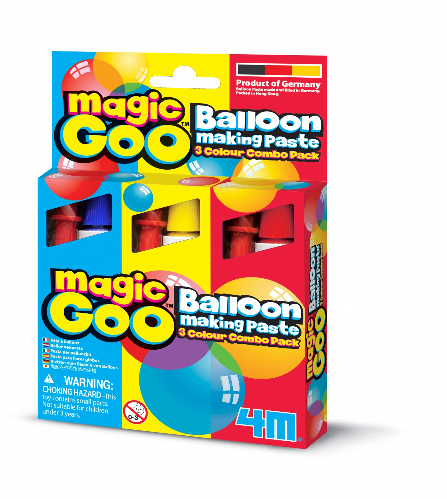 Jucării exterior - Magic Goo - Pasta de facut baloane 3 in 1