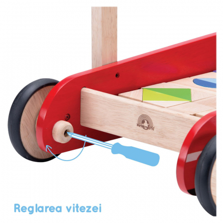 Antemergator, Masina de pompieri cu cuburi, Wonderworld [3]