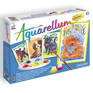 Jucării copii 5-6 ani - Aquarellum Junior Catelusi