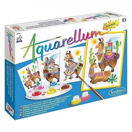Jucării copii 7-8 ani - Aquarellum Junior Lama
