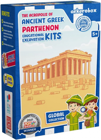 Arkerobox - Set arheologic educational si puzzle 3D, Grecia antica, Parthenon [1]