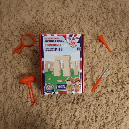 Arkerobox - Set arheologic educational si puzzle 3D, Marea Britanie antica, Stonehenge [1]