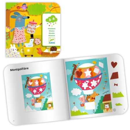 Atelier creativ Colaj cu spuma autoadeziva, Djeco [1]