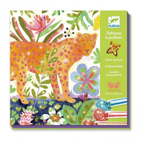 Jocuri creative - Atelier creativ cu sclipici, Tropico