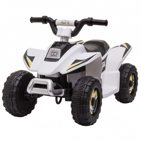 Mașinuțe și motociclete electrice - ATV electric Chipolino Speed white