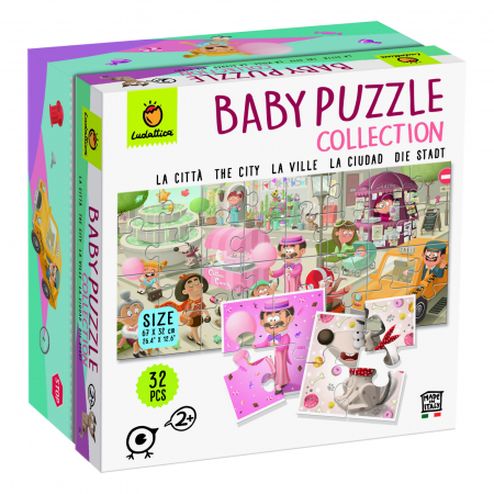 Jocuri educative - Baby Puzzle - Orasul