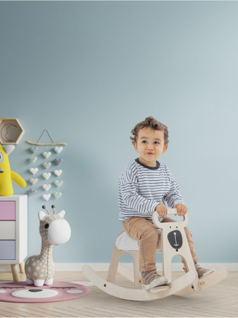 Balansoar din lemn MamaToyz Pony [2]