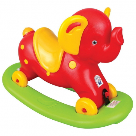Leagăne și balansoare - Balansoar pentru copii Pilsan Elephant red