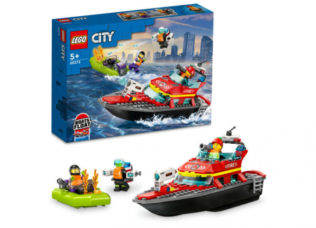LEGO® - Barca de salvare a pompierilor