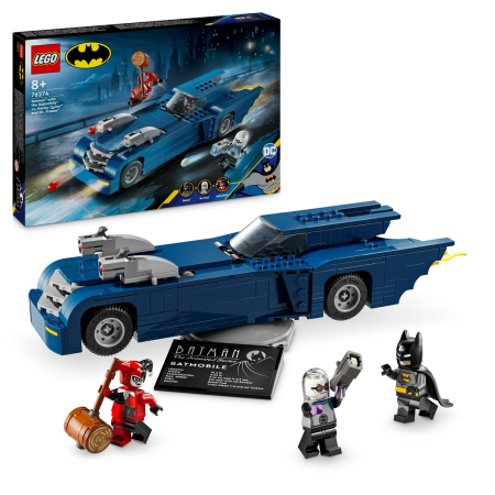 LEGO Super Heroes DC - Batman™ cu  Batmobile™ vs Harley Quinn™ si Mr. Freeze™