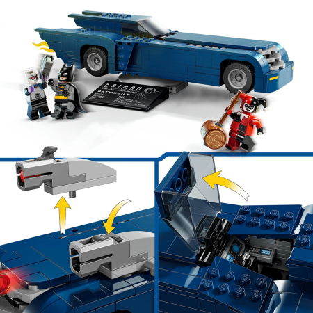 Batman™ cu  Batmobile™ vs Harley Quinn™ si Mr. Freeze™ [7]