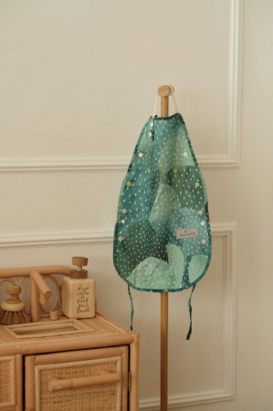 Baveta bebelusi 2 in 1 Miniware Catch & Cover, Prickly Pear [5]