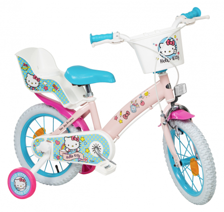 Jucării exterior - Bicicleta 14" Hello Kitty
