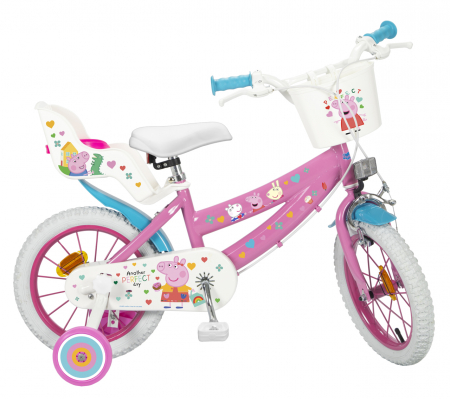 Jucării exterior - Bicicleta 14" Peppa Pig