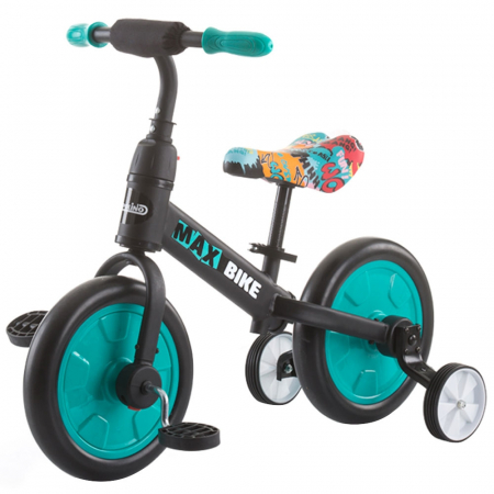 Jucării copii 5-6 ani - Bicicleta Chipolino Max Bike mint