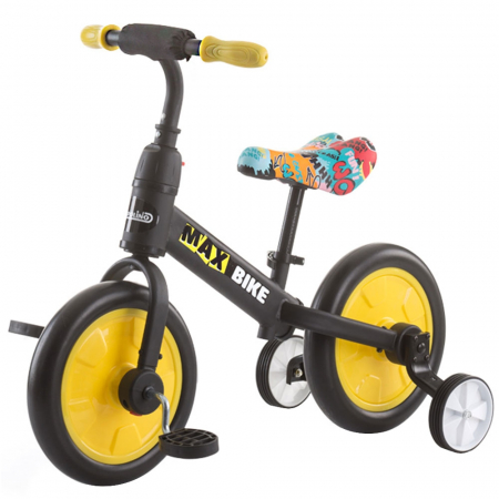 Jucării copii 5-6 ani - Bicicleta Chipolino Max Bike yellow
