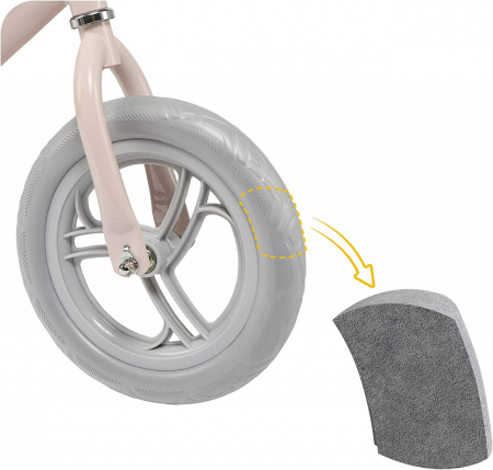 Bicicleta fara pedale Nils, Skiddou, Keep Pink, Roz [11]