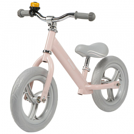 Jucării exterior - Bicicleta fara pedale Nils, Skiddou, Keep Pink, Roz
