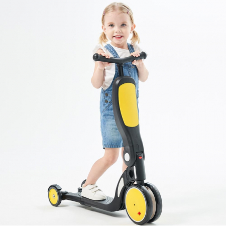Bicicleta, tricicleta si trotineta Chipolino All Ride 4 in 1 yellow [7]