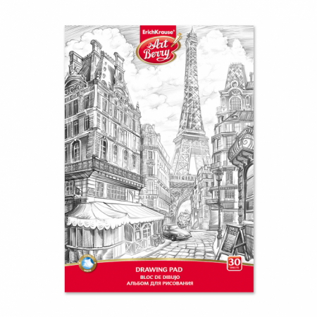 Set de colorat - bloc desen a4 paris