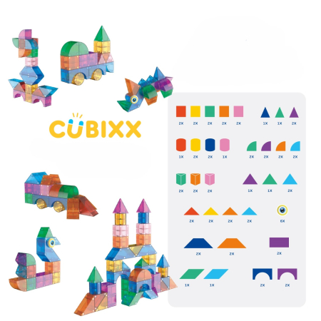 Blocuri magnetice Cubixx, 85 piese [2]