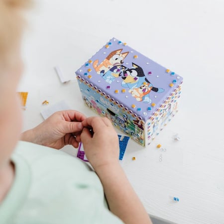 Set creativ DIY Decoreaza propria cutie de bijuterii, Bluey [3]