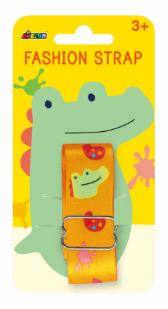 Vârstă - Bretea Fashion ajustabila pentru accesorii - Crocodil artistic