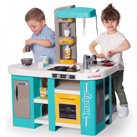 Bucatarie Smoby Tefal Studio XL Bubble albastru [9]