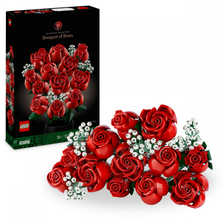 LEGO Creator Expert - Buchet de trandafiri