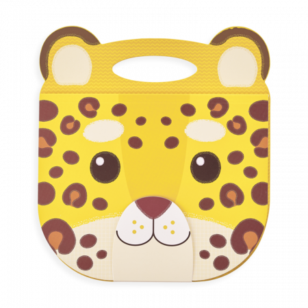 Art & Craft - Caiet desen portabil - Leopard galben
