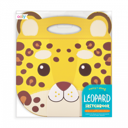 Caiet desen portabil - Leopard galben [4]