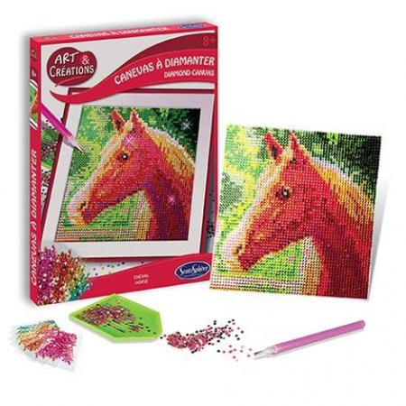 Canvas cu diamante - Cal [1]