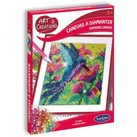 Jucării copii 7-8 ani - Canvas cu Diamante – Pasari
