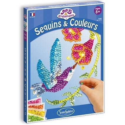 Jucării copii 10+ - Canvas cu Paiete - Pasari