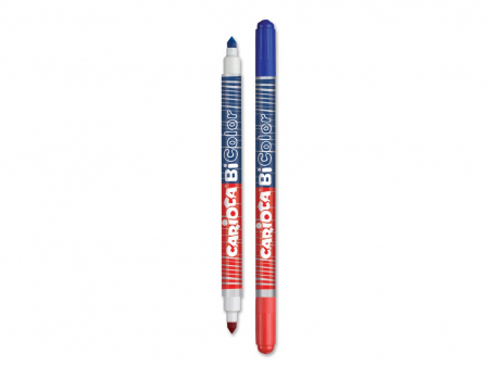Carioca 2 capete Bi-Color 6buc / set cu capat dublu [1]