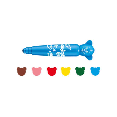 Carioca Baby 1+ Varf scurt si rotund Set 6 buc [2]